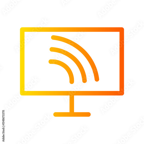 computer gradient icon