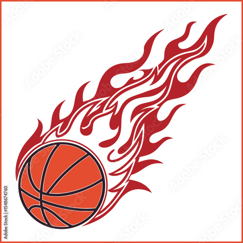 Basketball ball isolated