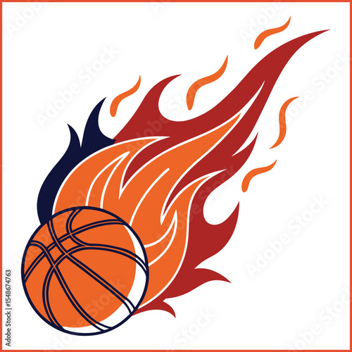 Basketball ball isolated