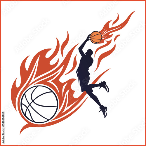 Basketball ball isolated