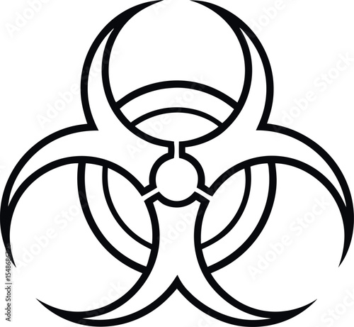 biohazard warning sign