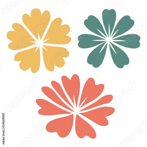 flower vactor icon ,flower icon