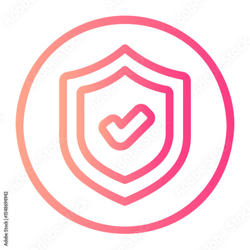 protected gradient icon