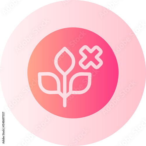 gluten free gradient icon