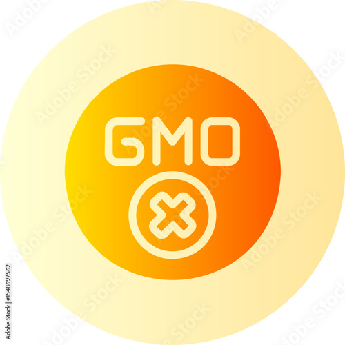 gmo free gradient icon