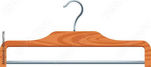 Hanger for linen vector illustration
