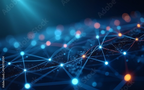 Technology network backgroung. High quality