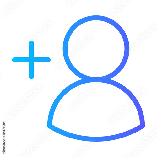 add friend gradient icon