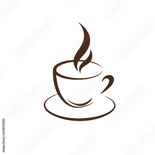 Coffee and Tea Clipart  – Hand Drawn Beverage Icons for Café, Menu, and Decor