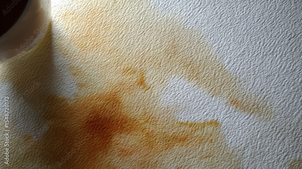 Fototapeta premium Abstract watercolor painting with warm earthy tones featu soft blending and textured surface for artistic creative design projects