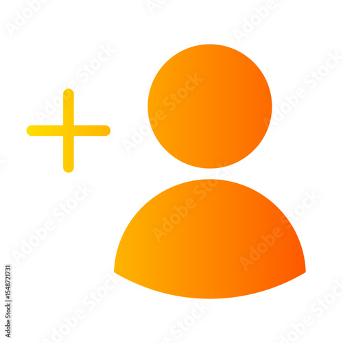 add friend gradient icon