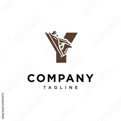Letter Y Wood Planer Logo Icon Vector