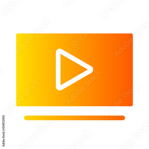 video gradient icon