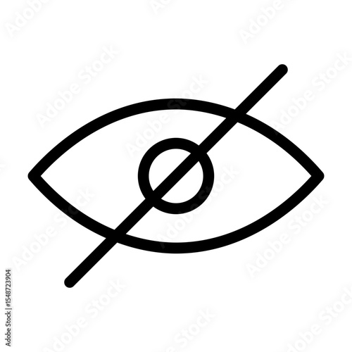 blind line icon
