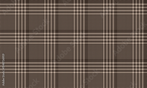 Seamless plaid pattern, beige, brown, warm, classic, for textiles, clothing, skirts, pants, casual wear, aprons, tablecloths, vector illustration.