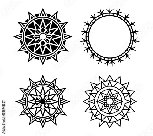 vector set of decorative elements