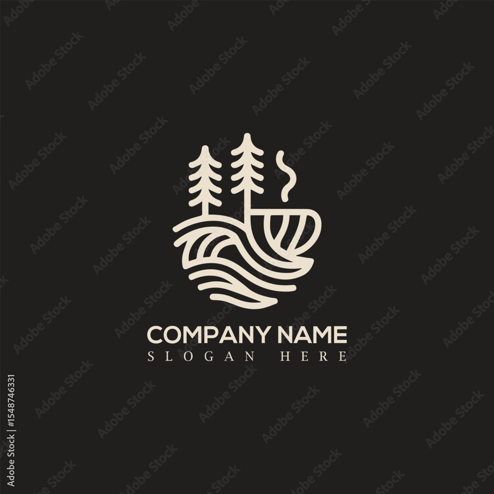 Fototapeta premium logo for company logo