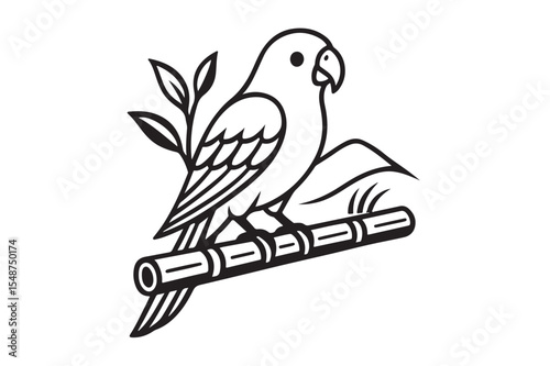 bird on branch
