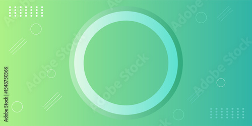 Yellow Green Geometric Background. Modern Shape Concept. Green Backdrop. Dynamic Shapes Composition. Template For Your Beautiful Background. Vector Illustration