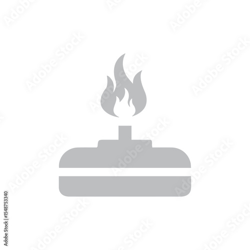 Bunsen burner icon