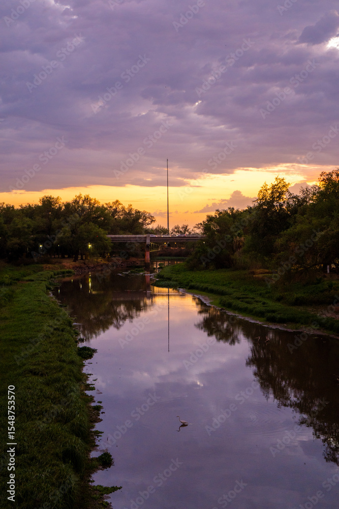 Fototapeta premium atardecer en culiacan