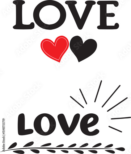 Love typography