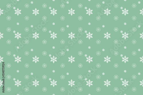 Seamless Hand-Drawn Christmas Vector Pattern. Cute and Colorful Festive Design for Fabric, Wrapping Paper, Bags, and Packaging.