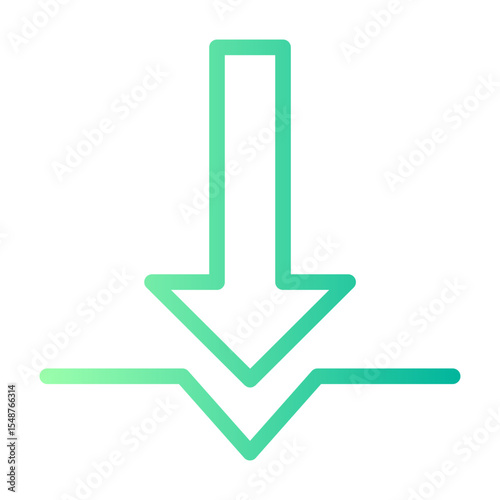 download gradient icon