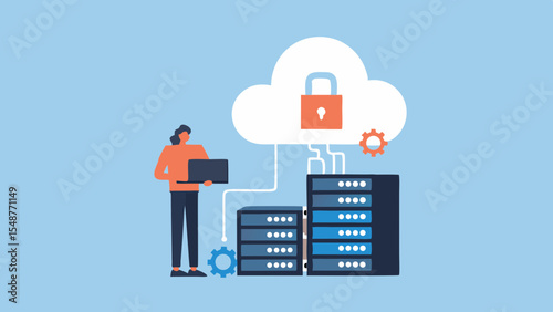 Secure Cloud Computing Data Center Server Management