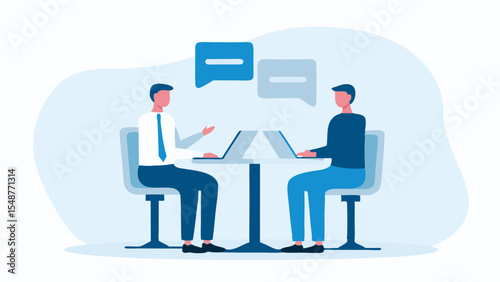 Business Colleagues Discussing Project
