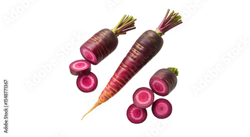 Vibrant Purple Carrots