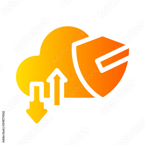 cloud gradient icon