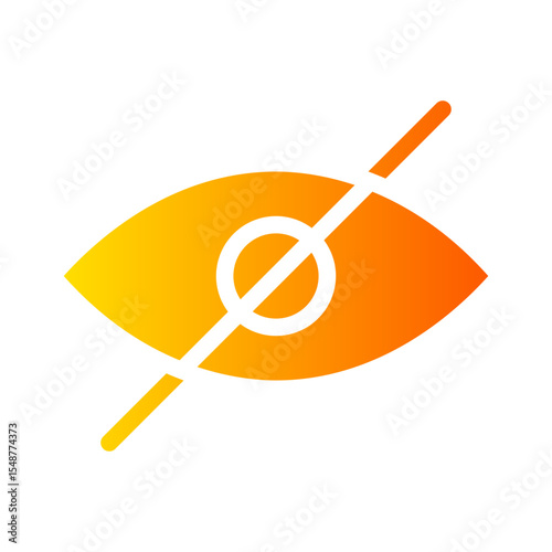 blind gradient icon