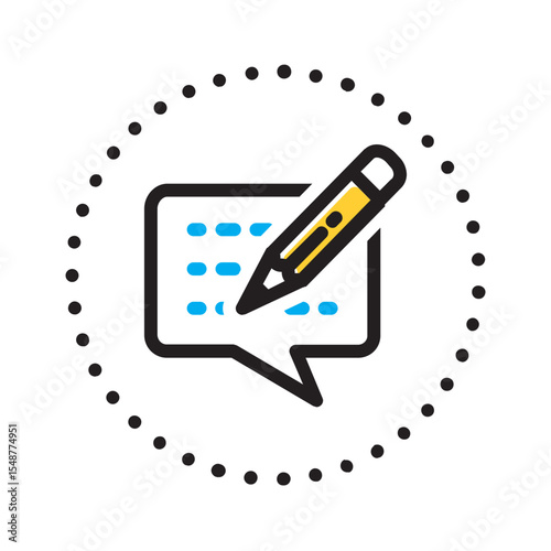 Vector multi color icon for RemarkRemark