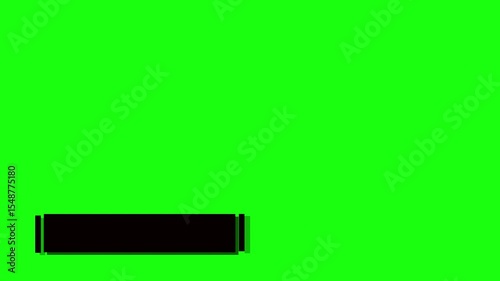 Breaking News - Lower third live breaking news green screen and seamless looping.  Breaking news banner in front of a digital globe network.