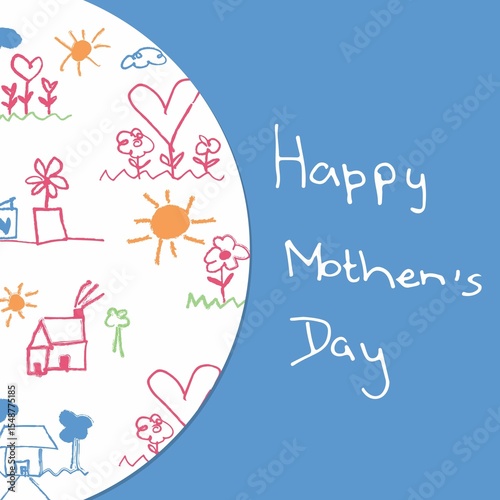 Mothers day greeting card
