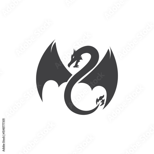 Dragon logo design