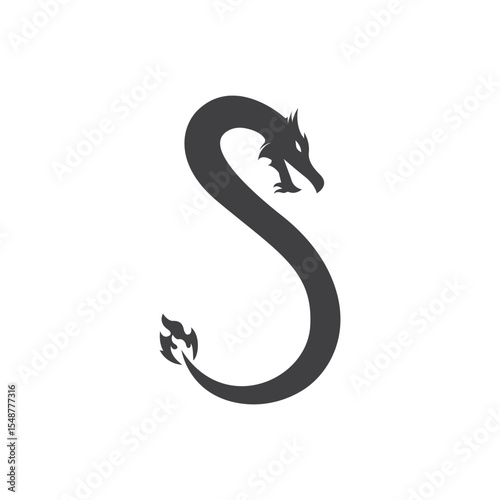Dragon logo design