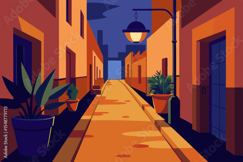 street in the night