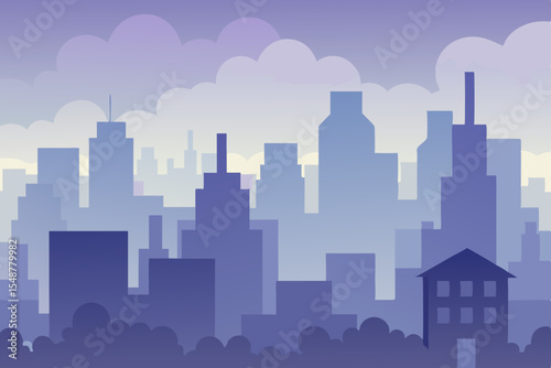city skyline silhouette