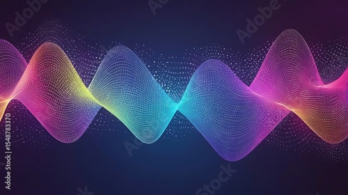 Abstract colorful wavy lines (29)