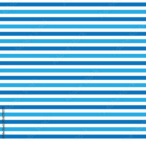Blue stripes tone icon texture art background pattern design. Blue white striped background design texture for fabrics, textile, interior, package, marine design. Vector illustration