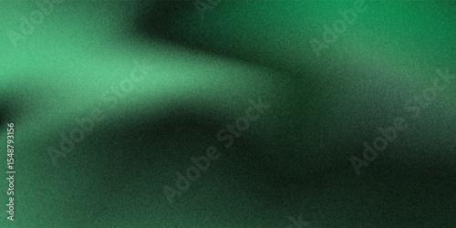 Abstract background Soft green light on dark background eps10