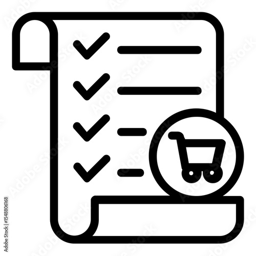 shopping list icon