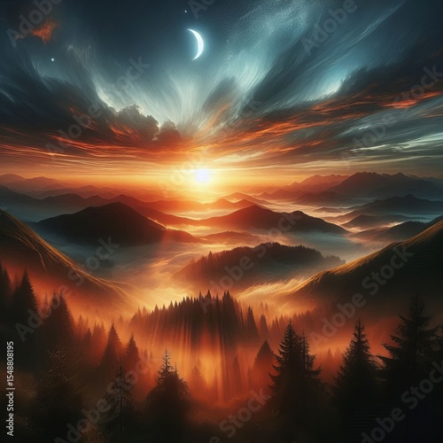 Morning Mistral of possibilities in