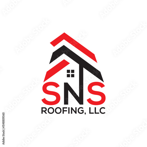Bold and professional roofing logo design, ideal for contractors and construction companies. Features rooftops, shingles, or tool icons to represent strength, durability, and expert service.
