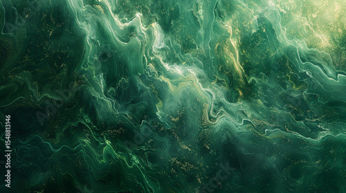 Green forest marble with swirling mineral patterns and earthy elegance.