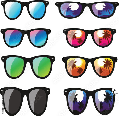 sunglass vactor image 