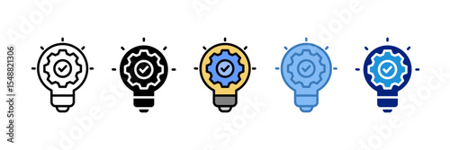 Innovation Icon Element For Design
