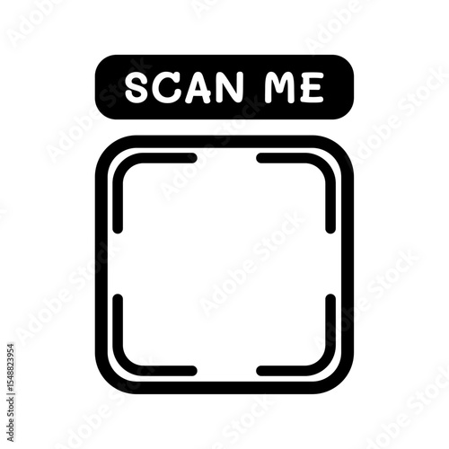 Scan qr code. Scan me. QR codes for smartphone. QR code with inscription scan me with smartphone. Scan me icon. Scan qr code icon for payment